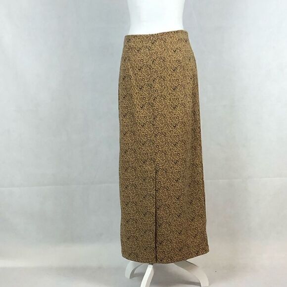 Sz 12 Studio C Cheetah Print Penciled Skirt - Picture 4 of 6
